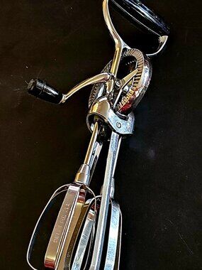 Vintage EKCO Rotary Hand-crank Manual Egg Beater Manual Hand Mixer